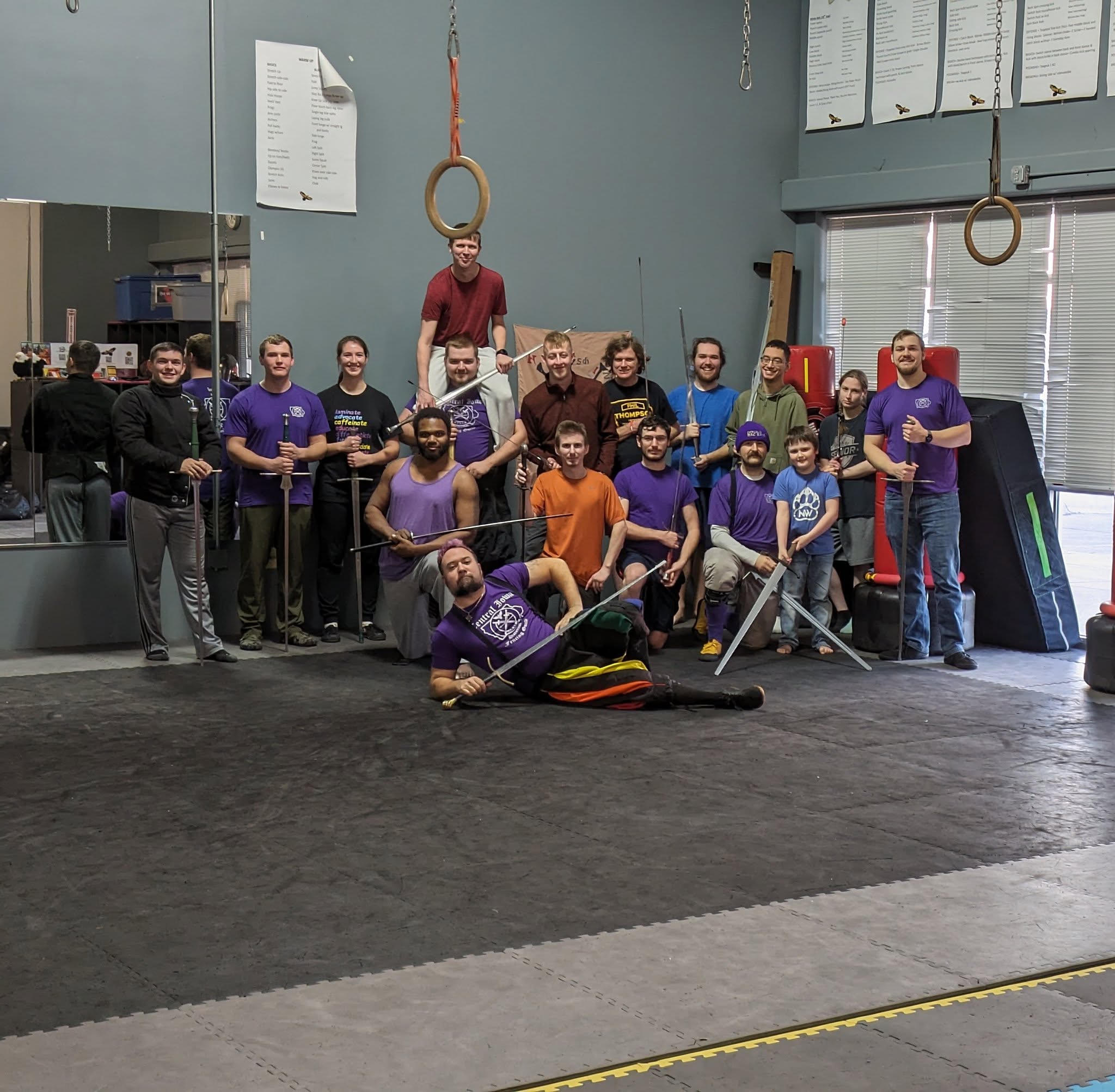 House of Blades members group photo